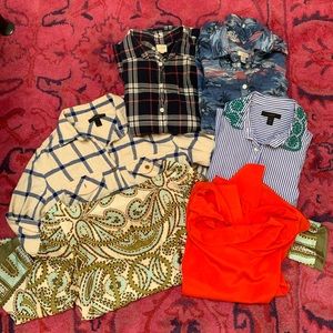 Lot jcrew blouses / tops